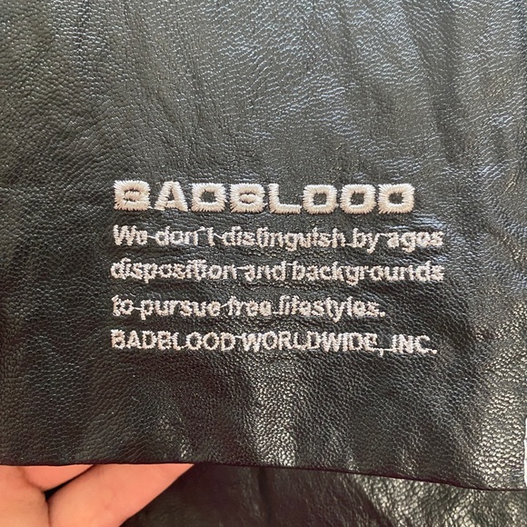 Badblood Korea Pleather Oversized Blazer - Picture 5 of 5